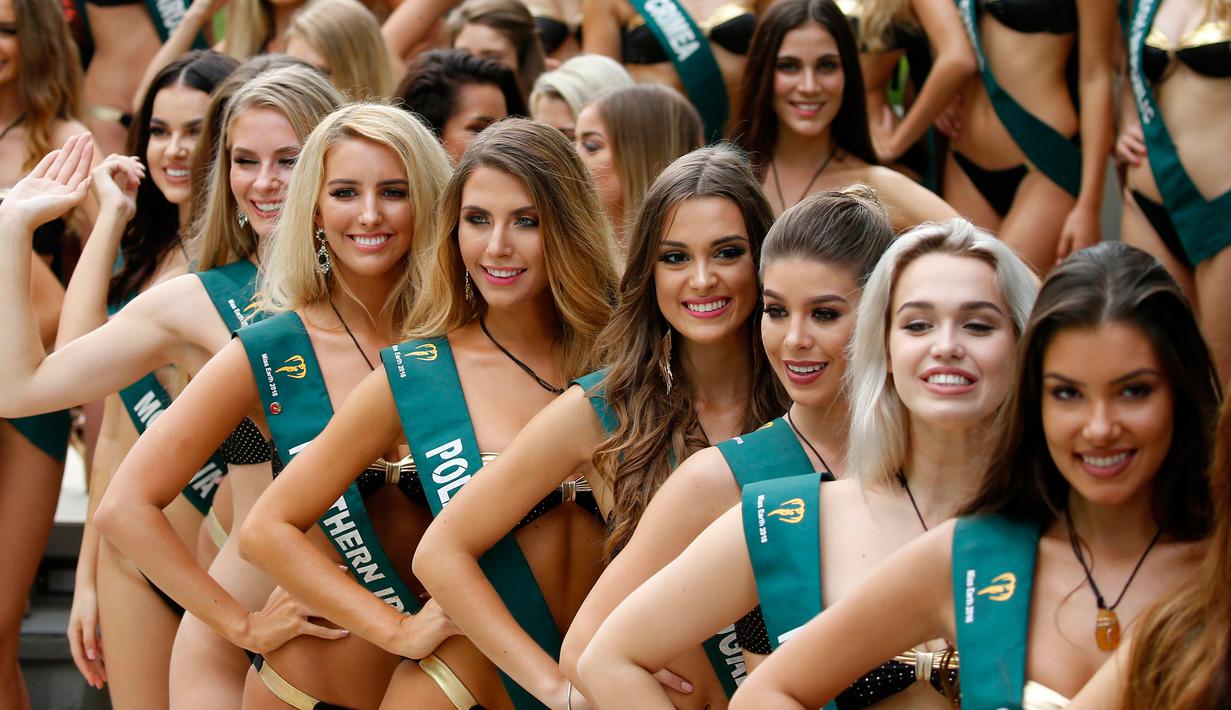 Foto Melihat Sesi Baju Renang Di Kontes Miss Earth 2018 Lifestyle Liputan6 Com
