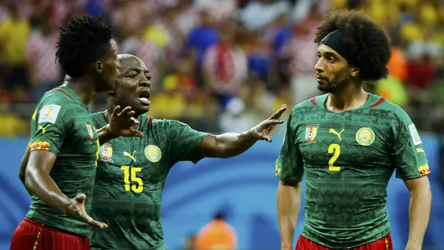 Perkelahian pemain Kamerun