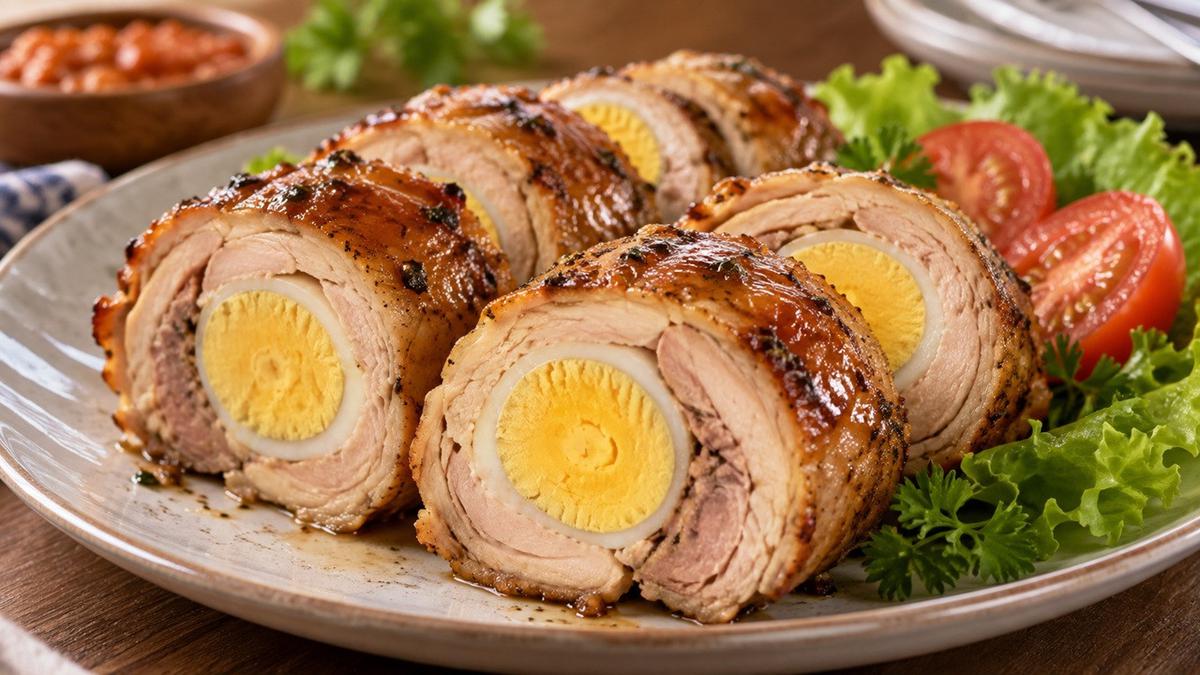Resep Paha Ayam Gulung Isi Telur yang Empuk dan Gurih