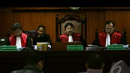 Fakta itu mengemuka dalam sidang lanjutan terdakwa Anas Urbaningrum di Pengadilan Tipikor Jakarta, Senin (18/8/2014). Julukan itu ternyata untuk Nazaruddin di perusahaan yang diketahui merupakan miliknya tersebut (Liputan6.com/Faisal R Syam)