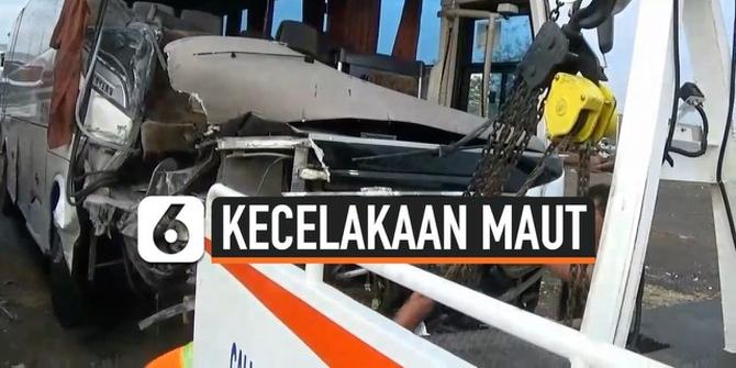 VIDEO: Kecelakaan Maut di Tol Cipali, Ini Pengakuan Sopir Bus Sinar Jaya