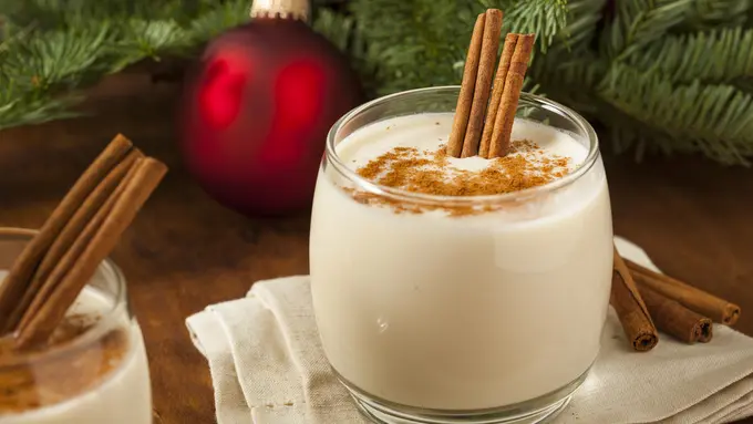 chocolate eggnog