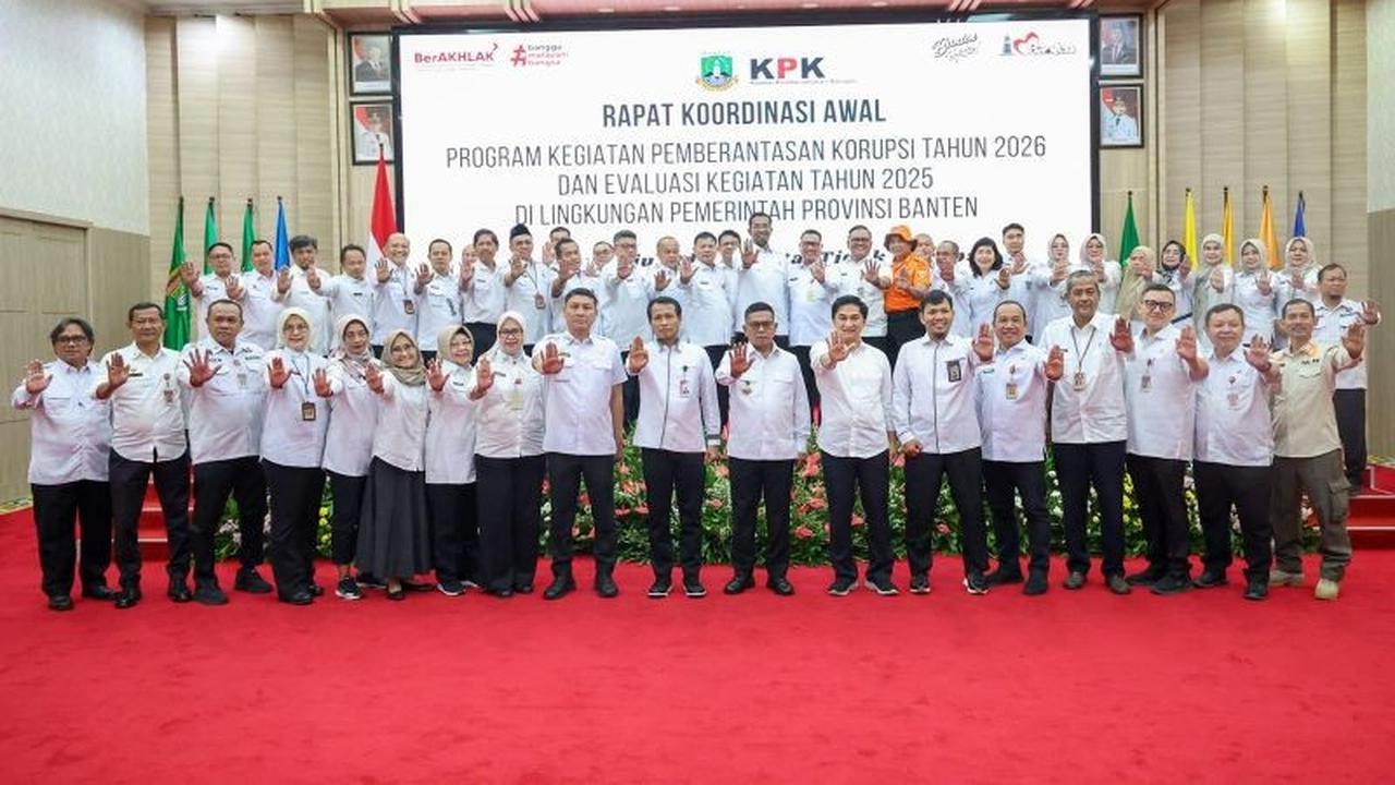 KPK Dorong Pemprov Banten Perkuat Pengawasan Antikorupsi di Seluruh OPD