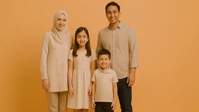 Inspirasi Foto Studio Keluarga