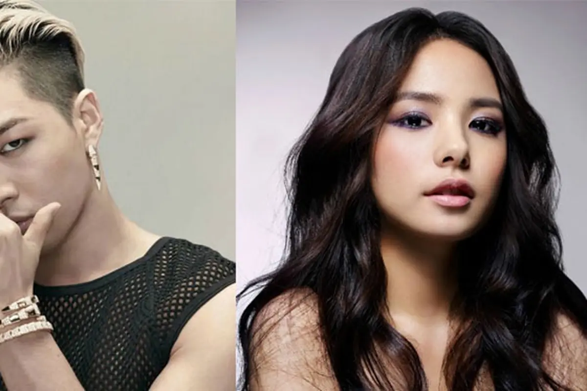 [Bintang] Taeyang BigBang dan Min Hyo Rin