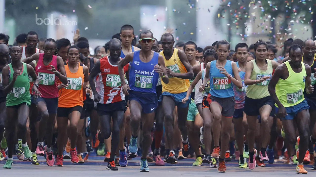 Milo Jakarta International 2017, Pelari Internasional, Lari 10 K