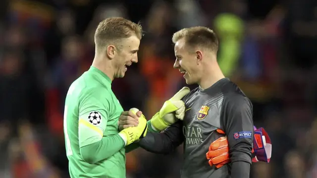 Joe Hart dan Ter Stegen