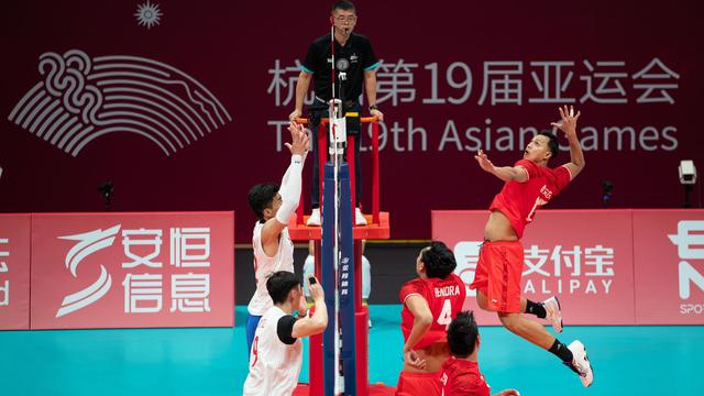 Agil Angga Anggara - Timnas Voli Putra Indonesia - Asian Games 2023