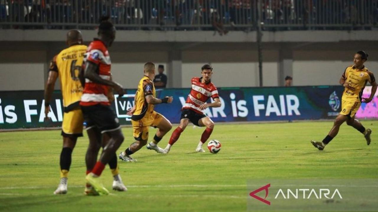 Trivia: Gol Tunggal Maxwell Bawa Persija Kalahkan Madura United 1-0, Tempel Puncak Klasemen BRI Super League