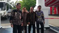 Purnawirawan TNI bertemu dengan Presiden Jokowi di Istana, Jumat (31/5/2019). (Merdeka.com/ Intan Umbari Prihatin)