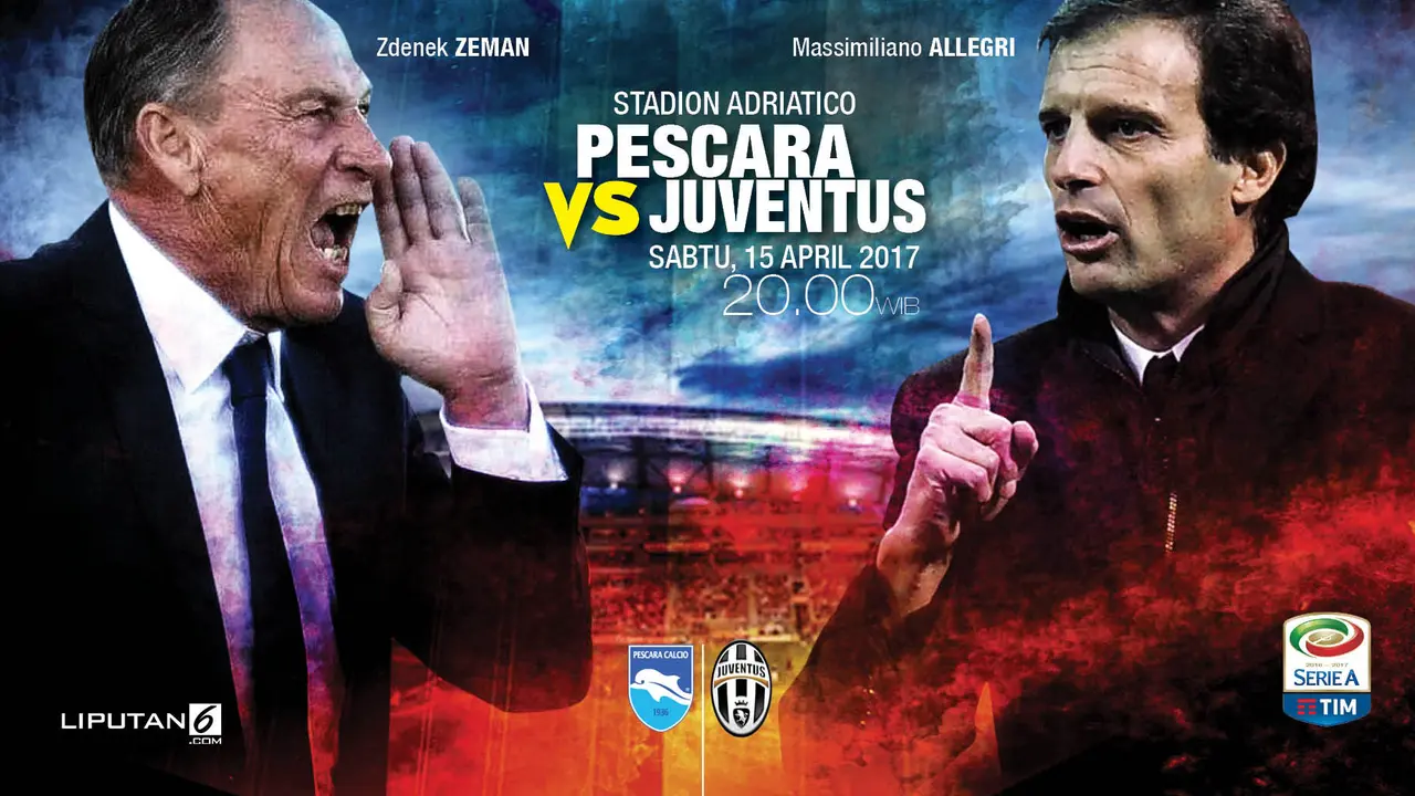 Prediksi Pescara vs Juventus