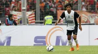 Ardan Aras saat membela PSM Makassar pada Trofeo Persija di Stadion Utama Gelora Bung Karno, Jakarta. (Bola.com/Nicklas Hanoatubun)