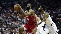 James Harden memimpin Rockets kalahkan Nuggets (AP)