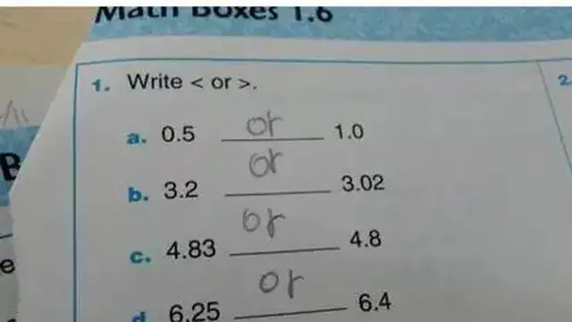 6 Jawaban Benar Tapi Salah Murid di Lembar Soal Matematika Ini Kocak