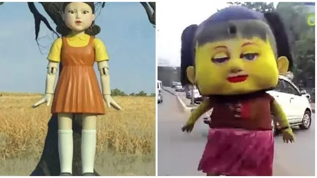 Lagi Hits, 6 Potret Kocak Squid Game Ala Netizen Ini Bikin Tepuk Jidat