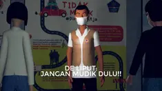 Pemerintah telah mengeluarkan aturan larangan mudik lebaran di tahun ini. Rasa rindu akan kampung halaman, membuat Putra sangat ingin pulang kampung. Alhasil, ia pun dapat nasehat dari Kepala BNPB yang juga Ketua Satgas COVID-19, Doni Munardo.