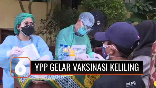 Dukung program pemerintah dalam menciptakan herd immunity, YPP SCTV - Indosiar menggelar vaksinasi Covid-19 keliling untuk warga berusia 12 tahun ke atas.