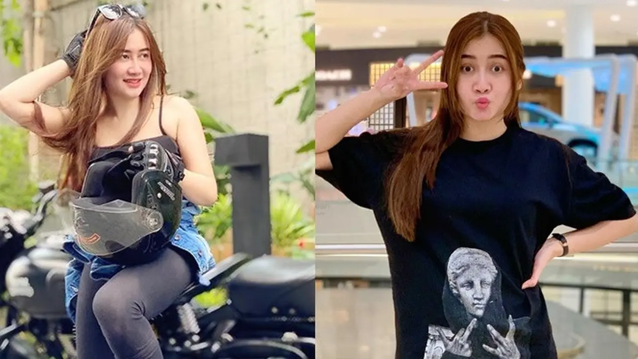 7 Potret Lyia Amelia dalam Busana Kasual Ini Menawan