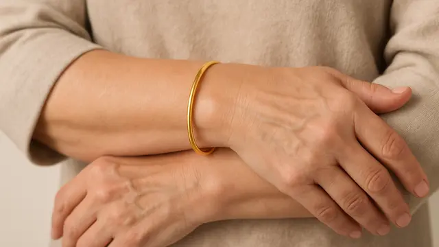 7 Model Gelang Emas Minimalis yang Bikin Ibu-ibu Usia 40 Tahun ke Atas Lebih Agar Terlihat Elegan