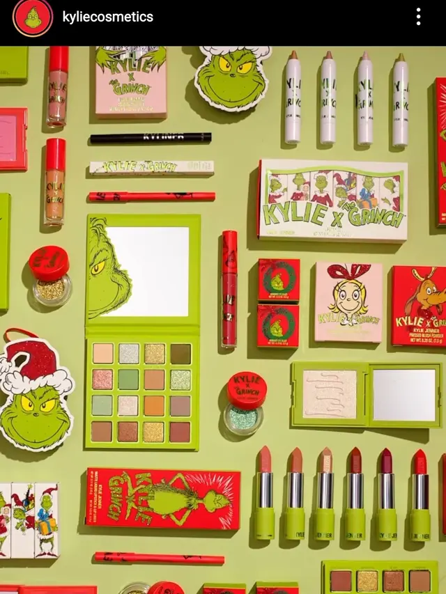 Kylie Cosmetics X The Grinch