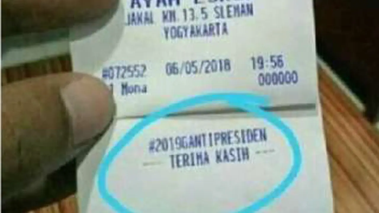 Tagar 2019 Ganti Presiden
