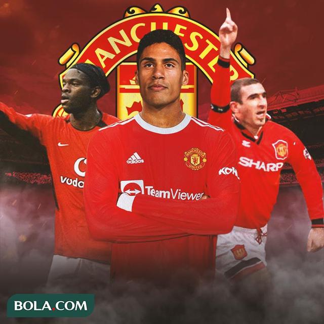 Manchester United - Louis Saha, Raphael Varabe, Eric Cantona