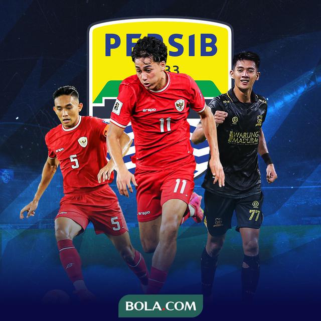 Persib Bandung - Rizki Ridho, Rafael Struick, Malik Risaldi