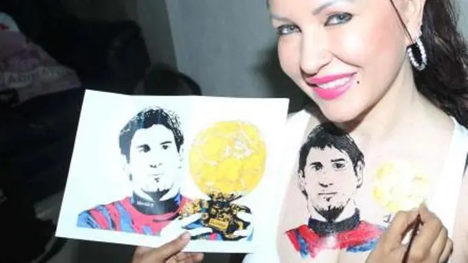 Tato, Bentuk Cinta Mati Fans Terhadap Lionel Messi