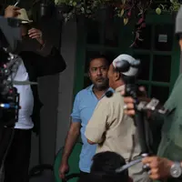 Rano Karno saat syuting The Last Barongsai (Karnos Film)