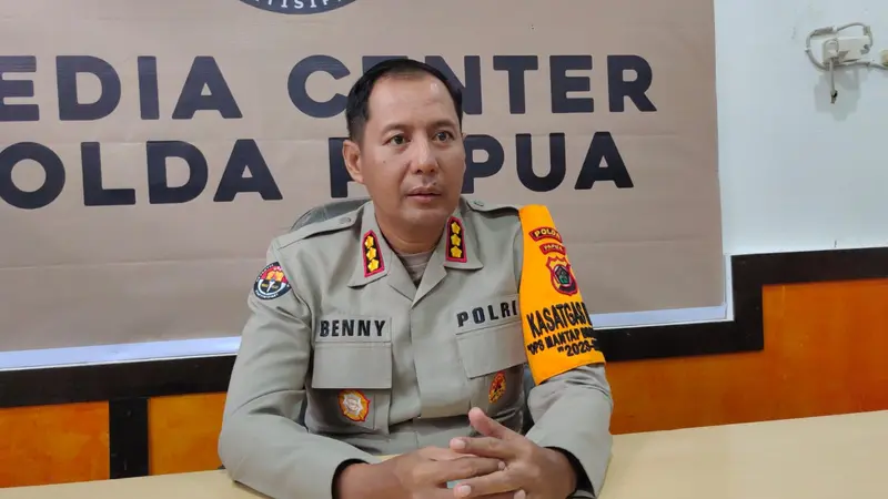 Kabid Humas Polda Papua Kombes Ignatius Benny Ady Prabowo