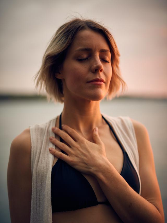 Ilustrasi sesak nafas akibat asma atau Covid-19/unsplash Darius