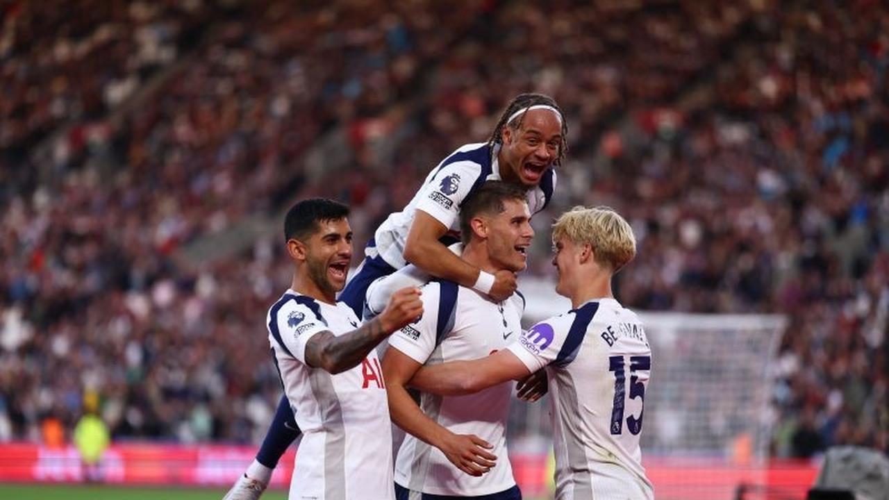 Trivia: West Ham Main 10 Orang, Tottenham Hajar West Ham 3-0 dan Meroket ke Peringkat Dua Liga Inggris