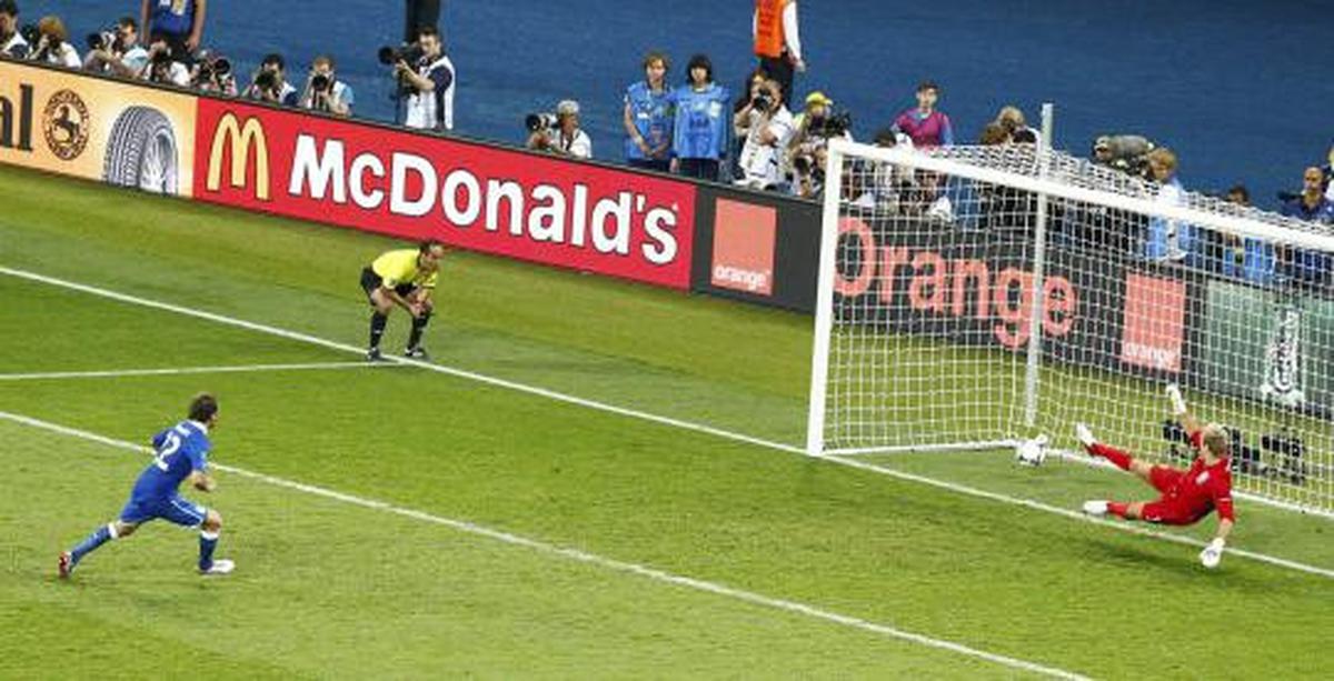 Adu penalti, Italia menang 4-2 atas Inggris 