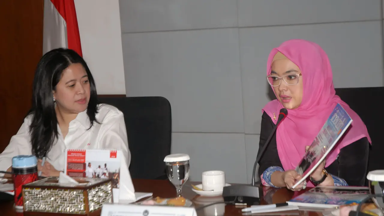 Puan Maharani dan Inggrid Kansil