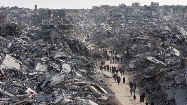 Gencatan Senjata Dimulai, Begini Potret Kawasan Jabalia Gaza Utara