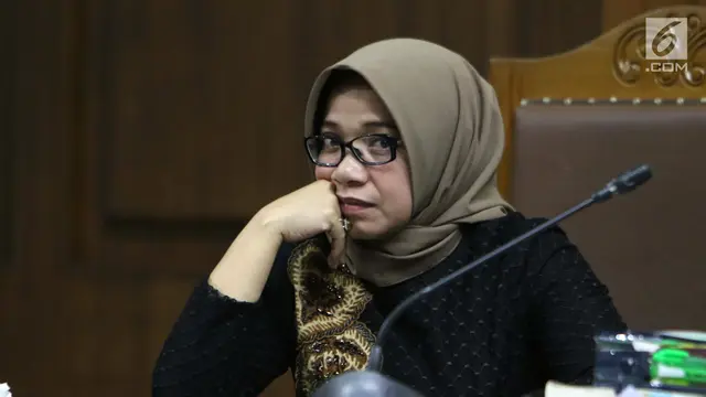 Sidang Dugaan Suap PLTU Riau-1 Eni Maulani Saragih