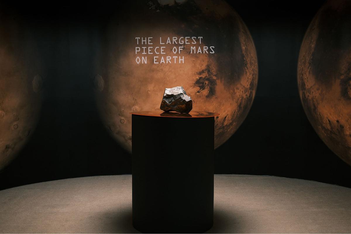 FOTO: Penampakan Batu Dari Planet Mart Mars yang Terjual Rp107 Miliar