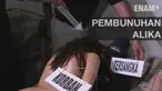 Polsek Koja bersama Polda Metro Jaya menggelar rekontruksi kasus pembunuhan sadis terhadap Alika wanita muda di Hotel Elysta, Jakarta Utara. Rekontruksi dilakukan dengan pengawalan ketat kepolisian. 