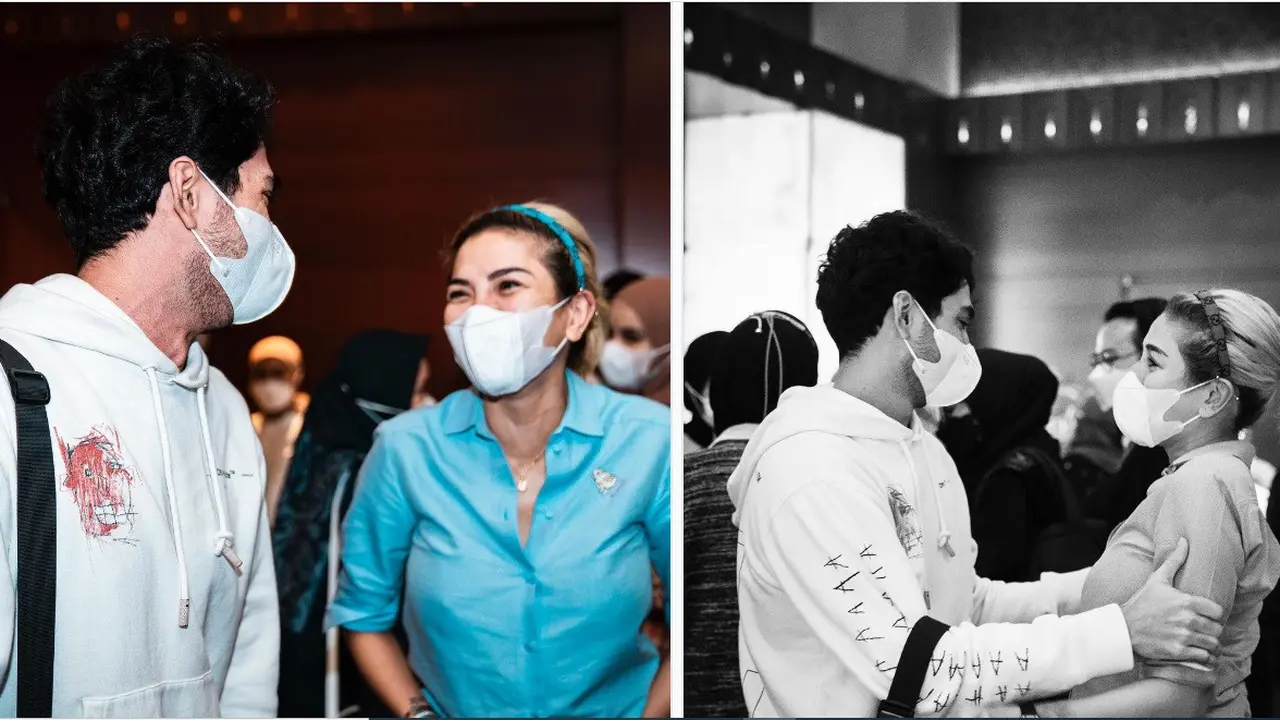 Nikita Mirzani Bertemu Reza Rahadian