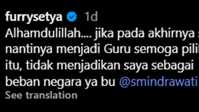Potret Furry Setya  'Mas Pur TOP' Lulus S1 di Usia 42 Tahun