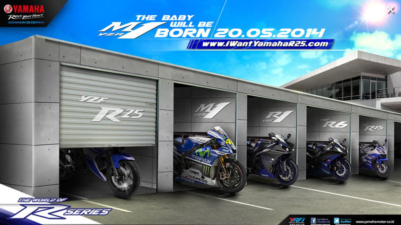 Yamaha R25 Rilis Pertama Kali di Indonesia
