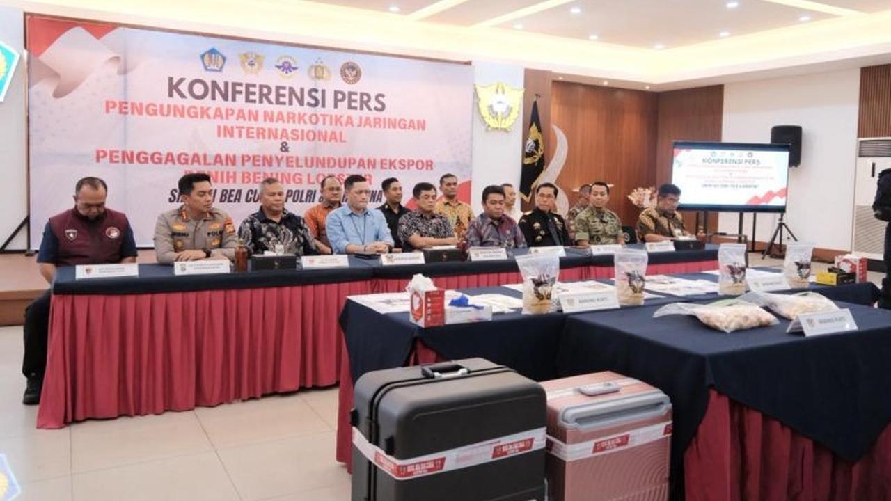 Bea Cukai Gagalkan Penyelundupan Baby Lobster Ilegal di Bandara Soekarno-Hatta, Empat Pelaku Diamankan