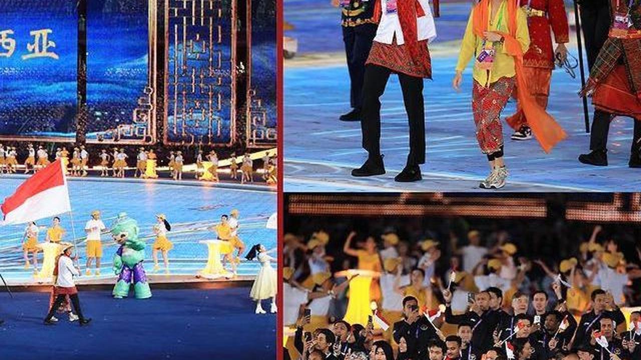 Opening Ceremony Asian Games 2022 digelar di National Stadium Hangzhou, China pada Sabtu (23/9) malam. Dalam acara ini, atlet voli Hernanda Zulfi dan atlet wushu Nandhira Mauriskha menjadi pembawa bendera Indonesia pada saat devile atlet.