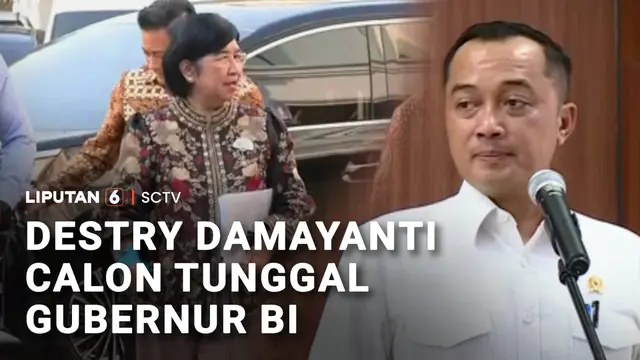 Destry Damayanti Jadi Calon Tunggal Gubernur Bank Indonesia