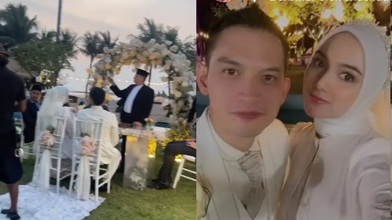 Menikah Lagi, Ini 6 Potret Rezky Aditya dan Citra Kirana Pakai Baju Pengantin