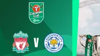 Carabao Cup - Liverpool Vs Leicester City (Bola.com/Adreanus Titus)