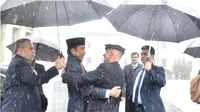 Presiden Joko Widodo saat melakukan kunjungan kenegaraan ke Afghanistan.