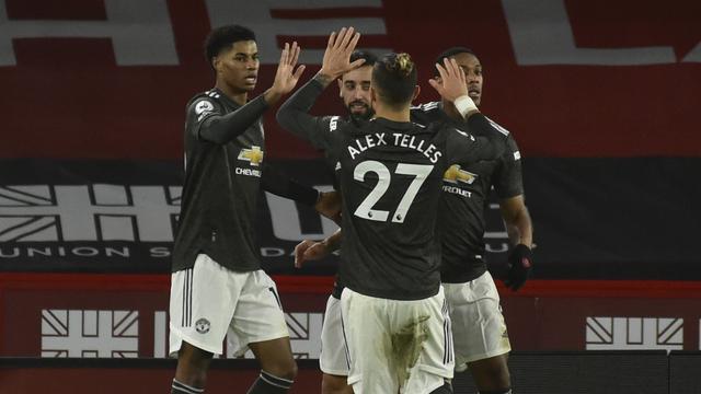 Marcus Rashford Dua Gol, MU Susah Payah Kalahkan Sheffield United