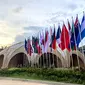 Bamboo Dome di The Apurva Kempinski, Nusa Dua, Bali, tempat Presiden Joko Widodo menjamu para kepala delegasi KTT G20 pada Selasa (15/11/22). (TITO SIANIPAR/ Tim Komunikasi &amp; Media G20)