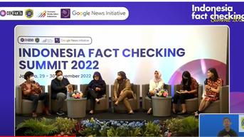 Indonesia Fact Checking Summit 2022: Kolaborasi Penting Demi Tangkal Hoaks Jelang Pemilu